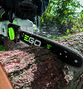 Ego electric chainsaw